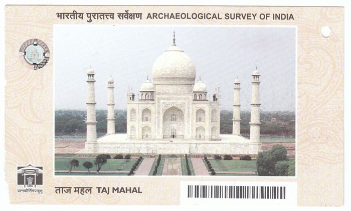 Taj Mahal Ticket
